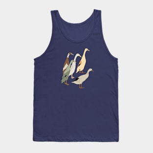 Indian Runner Ducks Tank Top